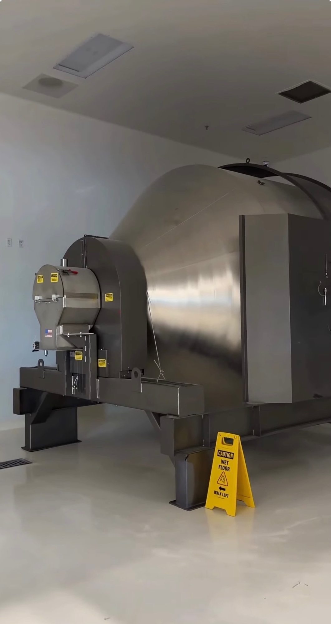 Star Nutra facility — industrial lyophilizer