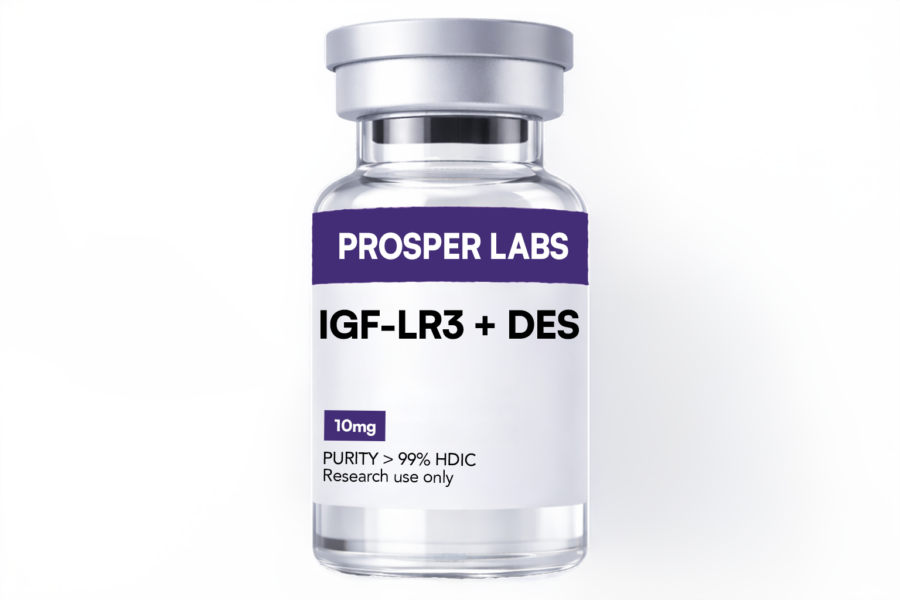 IGF-LR3 + DES